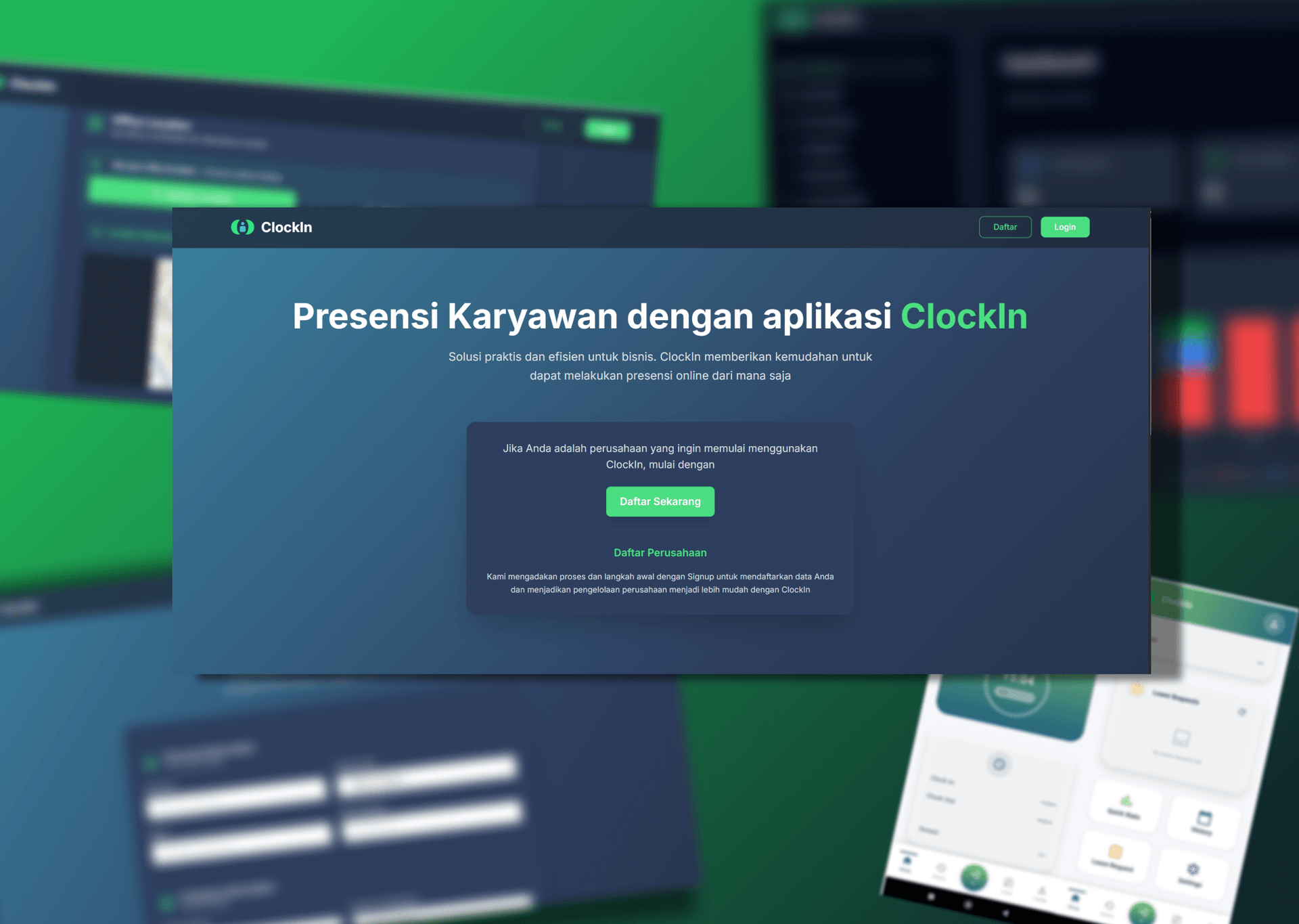 ClockIN - Employee Attendance Application